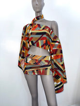 Load image into Gallery viewer, SHAKA | Mini skirt version - Aztec