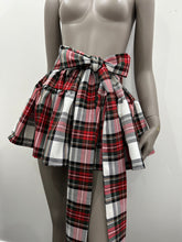 Load image into Gallery viewer, CLAUS Skirt in white tartan