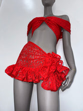 Load image into Gallery viewer, LACE set in Red