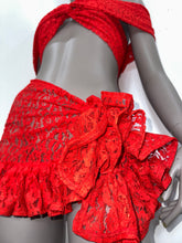 Load image into Gallery viewer, LACE set in Red