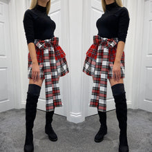 Load image into Gallery viewer, TIA skirt mixed Tartan skirt