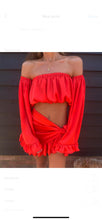 Load image into Gallery viewer, Elle set in red/orange