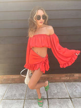 Load image into Gallery viewer, Elle set in red/orange