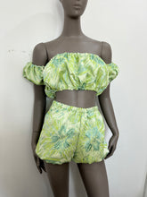 Load image into Gallery viewer, BLOOMER set in Lime Green
