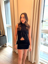 Load image into Gallery viewer, WILLA set in black velvet
