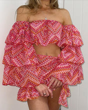 Load image into Gallery viewer, LOTTIE set in pink Aztec
